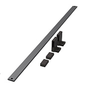 бортик для обуви ограничительный 582 мм, конеро, размер 582x24x38 мм, 1 шт, цвет черный (2387237021)