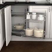 vauth-sagel  волшебный угол сапфир,расп.фасад, шир.фасада 400-450 мм, выдвижение - правое