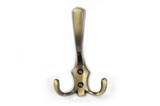 фото wp59-g00ab крючок, полиров.бронза, 78х125 мм