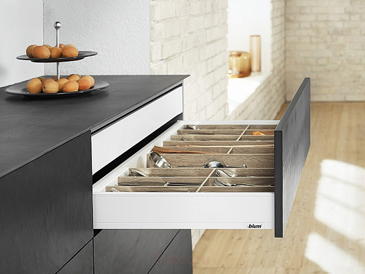 фото legrabox pure m 70 кг,стандартный,650 мм,белый шелк