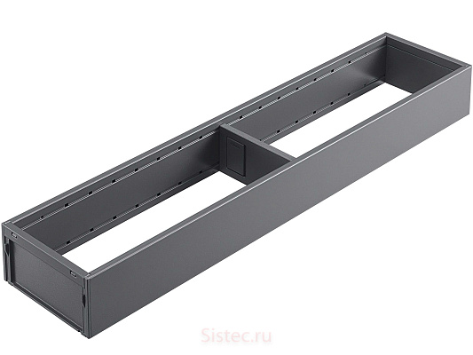 фото ambia-line. рамки, номинальная длина 500 мм, ширина 100 мм, сталь, орион серый