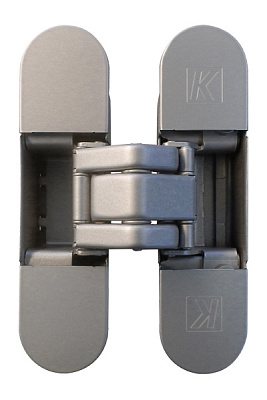 фото скрытая петля atomika, матовый хром