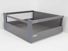 высокий внутренний tandembox. дизайн т. с релингом, высота c, 350 мм, орион серый