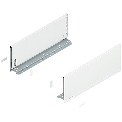 фото legrabox царга c,450мм,белый шелк,l+r+загл