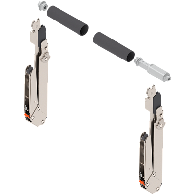 фото hl top рычаг 340-390 мм, l+r + заглушки поперечного стабилизатора
