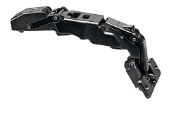 петля clip top 155°,накл. с нулевым вхожд.черный оникс