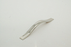 15184z1280m.32 ручка-скоба vela, глянцевый никель, 128мм