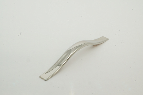 фото 15184z1280m.32 ручка-скоба vela, глянцевый никель, 128мм