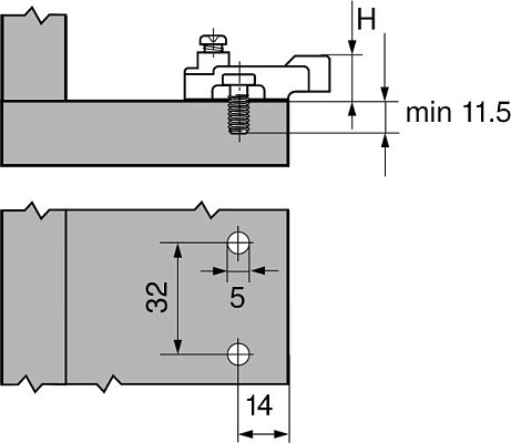 фото планка modul для 99m9550,с евровинтами