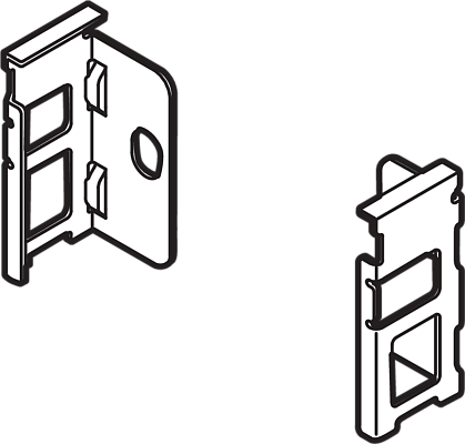 фото legrabox держ.задн.стенки n,терра-черный,l+r