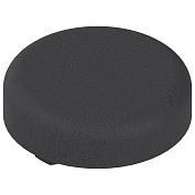 заглушка для стекл.круглая,черная