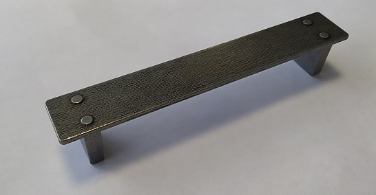 фото 19.3970.58 ручка-скоба bench,черн.сталь,128мм